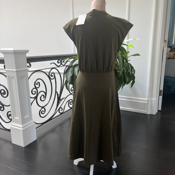 FRAME Cotton Midi Dress Size S - Picture 7 of 7